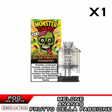 MELON PINEAPPLE Disposable Pod MONSTER 1 Piece