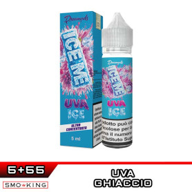 Ice Me UVA ICE Shot 5ml in 60ml DREAMODS Uva Ghiaccio