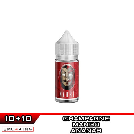 NAOBI Mini Shot 10+10 ml LS PROJECT Mango Ananas Champagne