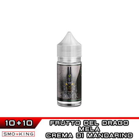 SOBEK Mini Shot 10+10 ml LS PROJECT Crema Mandarino Mela Frutto del Drago