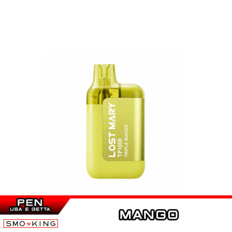 TRIPLE MANGO Lost Mary TP1000 Disposable Cigarette Elfbar - 1000 Puff