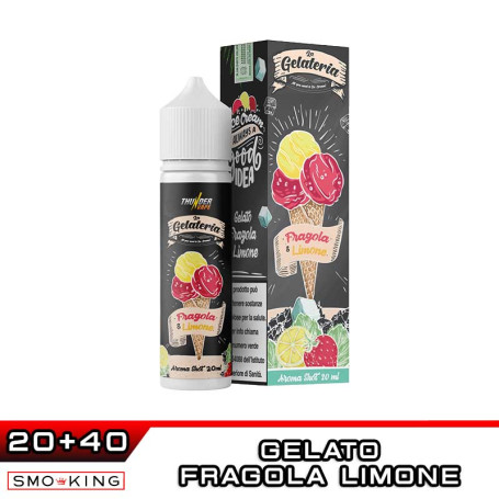 FRAGOLA E LIMONE Shot 20ml La Gelateria Thunder Vape Fragola Limone