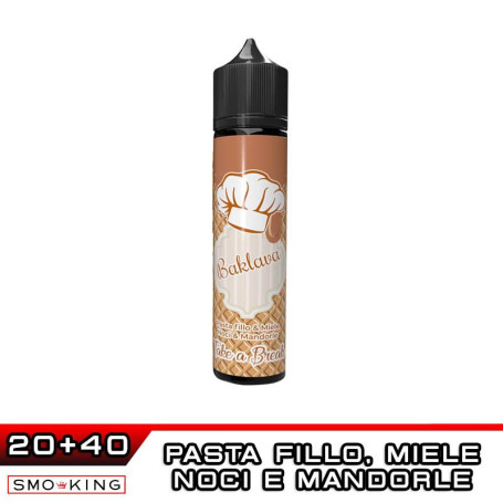 Take A Break BAKLAVA Aroma Shot 20ml BLENDFEEL Pasta Fillo Miele Noce Mandorla