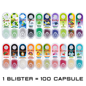 CLICK BALL Capsule Aromatizzate - 1 Blister (+/- 100 Sfere)