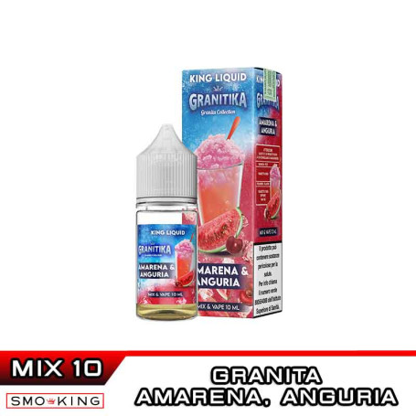 Granitika AMARENA ANGURIA Mix&Vape 10+10 ml KING LIQUID Granita Amarena Anguria Ice