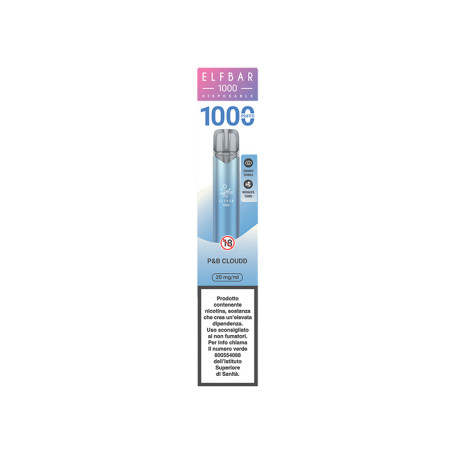 elfbar p&b cloudd geschmack EB1000 Disposable Vape Pen 1000 Puff SDS-Vape-Kit E liquid Flavours:Ginger cola Elf Bar ELFA Master