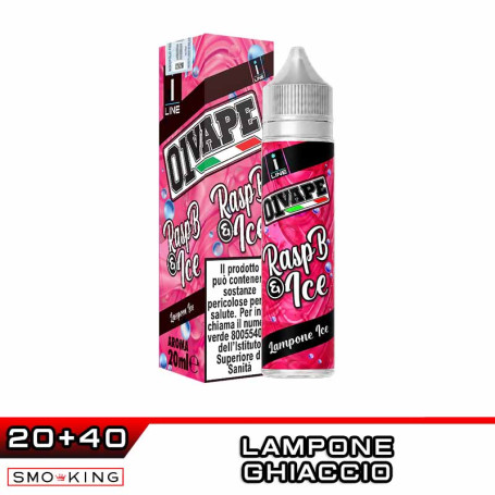 RASP B & ICE Aroma Shot 20ml 01VAPE Lampone Ghiaccio