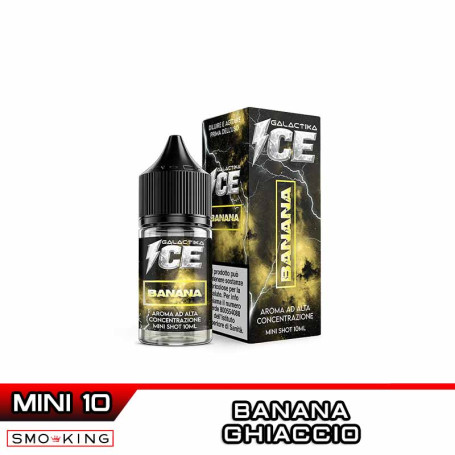 BANANA ICE Aroma Mini Shot 10ml in 30ml GALACTIKA ICE Banana Ghiaccio