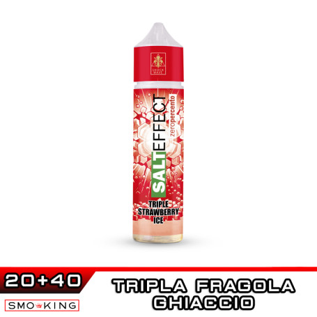 TRIPLE STRAWBERRY ICE Salt Effect Aroma Shot 20ml Shock Wave by ADG