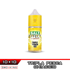 TRIPLE PEACH ICE Salt Effect Mini Shot 10+10 ml Shock Wave by ADG