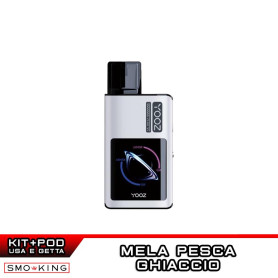 YOOZ ZERO V5 Starter Kit PEARL WHITE Pod APPLE PEACH Yooz