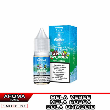 FIZZ APPLE ICY COLA FLAVOUR BAR Aroma Concentrato 10ml SUPREM-E Cola Mela Ice
