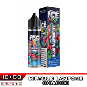 BLUE RASPBERRY Aroma Shot 10ml in 60ml GALACTIKA ICE MIXED