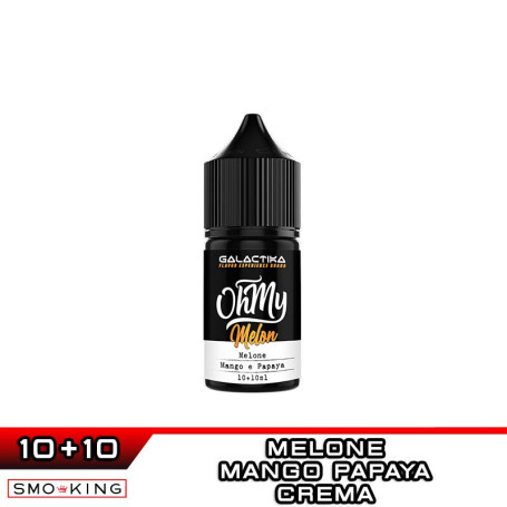 OHMY MELON Mini Shot 10+10 ml OHMY Vale & GALACTIKA Melone Mango Papaya Crema