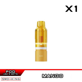 ELFBAR PLUS Kit GIALLO + Disposable Pod MANGO 12K Puff (2+8 ml) ELFBAR - 1 Piece