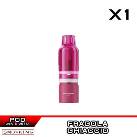 ELFBAR PLUS Pod Replacement + Tank STRAWBERRY ICE 12K Puff (2ml+8ml) ELFBAR