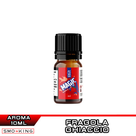 STRAWBERRY Magic Ice Aroma Concentrato 10ml RELOAD VAPE Fragola Ghiaccio