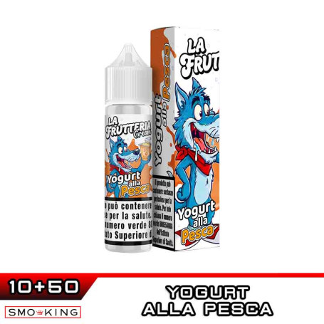 YOGURT ALLA PESCA Aroma Shot 10ml in 60ml LA FRUTTERIA by ToBe PHARMA Pesca Yogurt