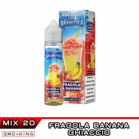 Granitika FRAGOLA BANANA Mix&Vape 20 ml KING LIQUID