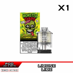 LEMON LIME Disposable Pod MONSTER SVAPO 1 Piece