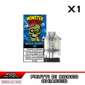 MIXED BERRIES Disposable Pod MONSTER SVAPO 1 Piece