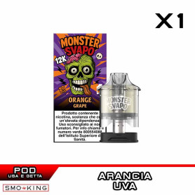 ORANGE GRAPE Disposable Pod MONSTER SVAPO 1 Piece
