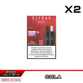 ELFA T Cola Pod Usa e Getta ELFBAR 2 Pezzi Cola