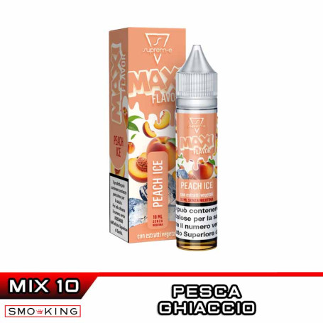 PEACH ICE Maxi Flavors Mix&Vape 10+10ml Suprem-e Pesca Ghiaccio