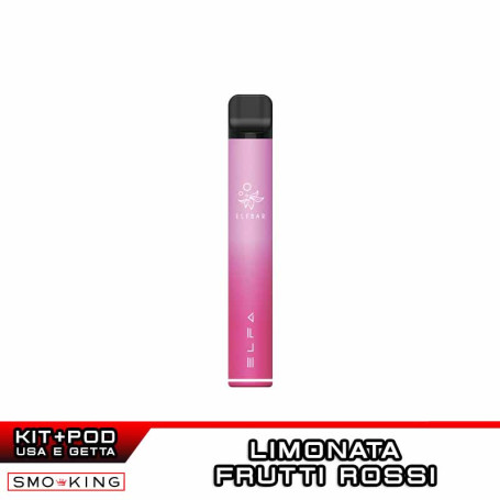 ELFA Kit TWILIGHT PINK Rechargeable Battery 500mAh + Pod PINK LEMONADE Elfbar