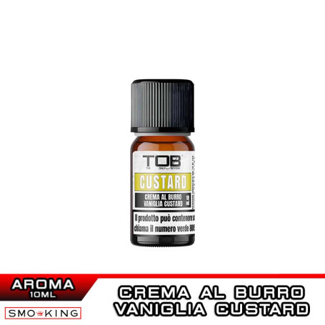 CUSTARD 3.0 Aroma Concentrato 10 ml TOB Crema Vaniglia Custard