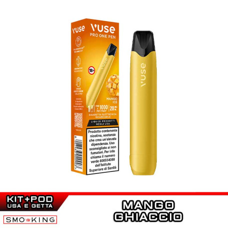 VUSE PRO ONE Kit Rechargeable Battery + Pod MANGO ICE Vuse