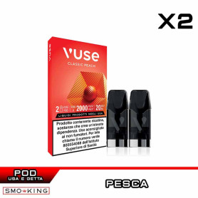 Classic Peach VUSE PRO ONE Prefilled Pod VUSE 1000 Puff - 2 Pieces