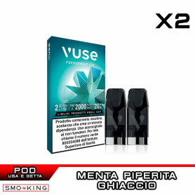 Peppermint Ice VUSE PRO ONE Prefilled Pod VUSE 1000 Puff - 2 Pieces