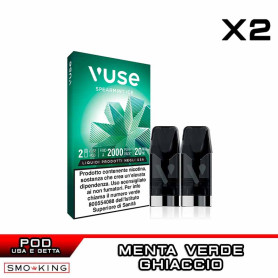 Spearmint Ice VUSE PRO ONE Prefilled Pod VUSE 1000 Puff - 2 Pieces