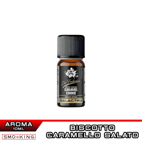 ZIO FEDERICO Aroma Concentrato 10ml GALACTIKA Biscotto Caramello Salato
