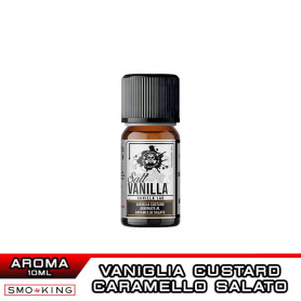 SALT VANILLA Aroma Concentrato 10ml GALACTIKA Crema Vaniglia Custard Caramello Salato