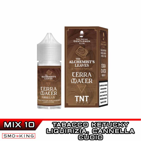 TERRA MATER Alchemist's Leaves Mix&Vape 10+10 TNT Vape & Vaping Gentlemen Tabacco Kentucky Liquirizia Cannella Cuoio