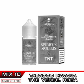 SPIRITUS NOBILIS Alchemist's Leaves Mix&Vape 10+10 TNT Vape & Vaping Gentlemen Tabacco Havana Tè Verde Rosa Canina