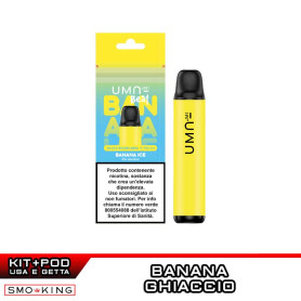 UMA BEAT Kit Rechargeable Battery 500mAh + Pod BANANA ICE UMA.mi