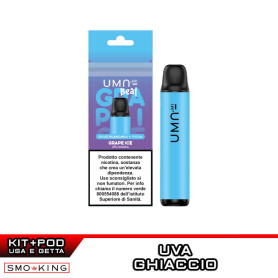 UMA BEAT Kit Rechargeable Battery 500mAh + Pod GRAPE ICE UMA.mi