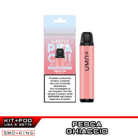 UMA BEAT Kit Batteria Ricaricabile 360mAh + Pod PEACH ICE UMA.mi