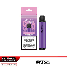 UMA BEAT Kit Batteria Ricaricabile 360mAh + Pod DRAGON FRUIT UMA.mi