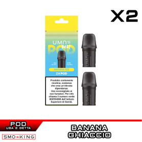 Banana Ice UMA BEAT Pod Precaricate UMA.mi 2ml - 2 pezzi - Banana Ghiaccio