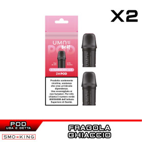 Strawberry Ice UMA BEAT Pod Precaricate UMA.mi 2ml - 2 pezzi - Fragola Ghiaccio