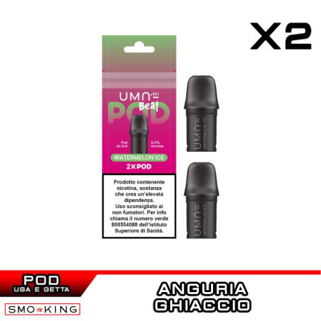 Watermelon Ice UMA BEAT Prefilled Pod UMA.mi 2ml - 2 pieces