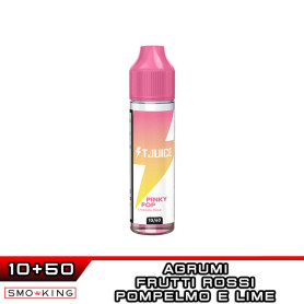 PINKY POP Shot 10ml in 60ml T-JUICE Agrumi Frutti Rossi Limone Pompelmo