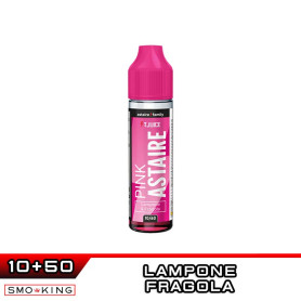 PINK ASTAIRE Shot 10ml in 60ml T-JUICE Fragola Lampone