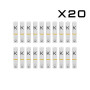 KIWI Soft Tips KIWI VAPOR Filtri Cotone Usa e Getta Ricambio - 20 Pezzi - white