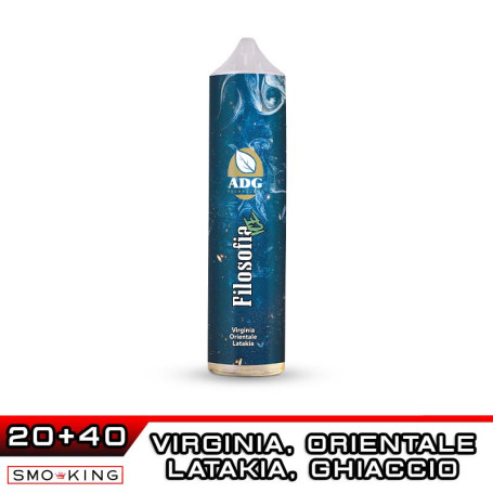 FILOSOFIA ICE Ultra Aroma Shot 20 ml Angolo della Guancia Tabacco Virginia Latakia Orientale Ghiaccio