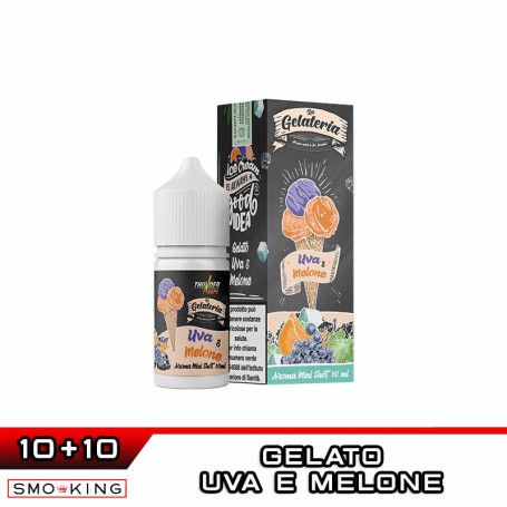 UVA E MELONE Mini Shot 10+10 ml La Gelateria THUNDER VAPE